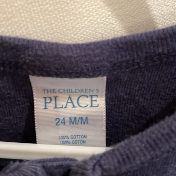 Navy snowflake pajama - Picture 4 of 5